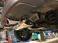 GTSPEC CATBACK Exhaust Toyota C-HR 1.2L Turbo, 1.8L Hybrid ab 2016- bestehend aus: