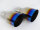 Invidia Q300 Nissan 350Z Titan/blau glatt Endrohre